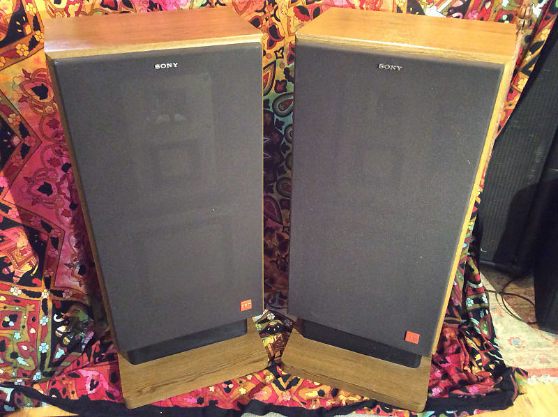 Sony APM 615 Home Stereo Speakers Natural Reverb