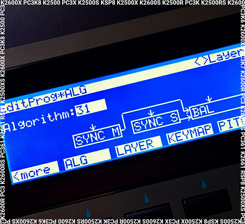 Graphic Display Upgrade - Kurzweil K2500 K2600 K2661 KSP8 RSP8 PC3 PC361 image 1