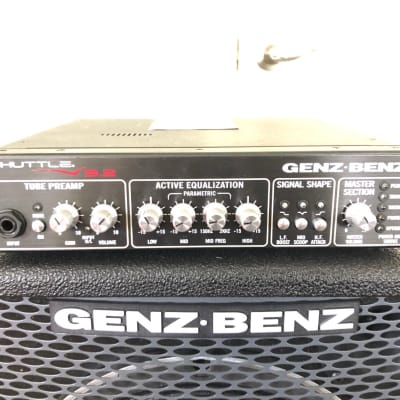Genz Benz SHUTTLE 9.2 BASS AMP  & NEOX2-212T CABINET 2017 BLACK image 3