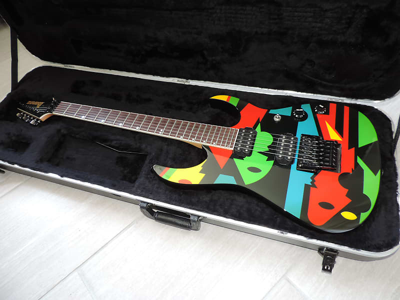 Ibanez JPM100 P1 1995 Black/Multi | Reverb