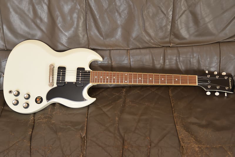 ギター Edwards SG  White EDWARDS E-SG-90LT2/P White | Reverb