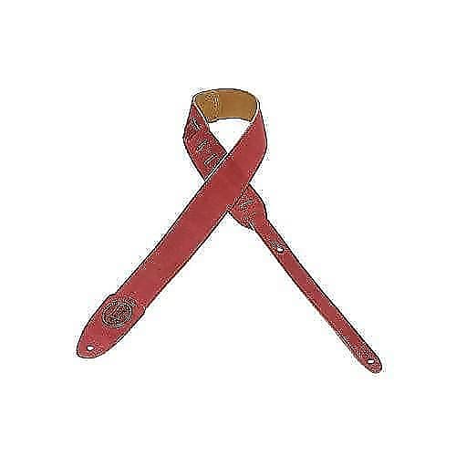 Levy's Leathers STANDARD SUEDE STRAP - BURGUNDY image 1