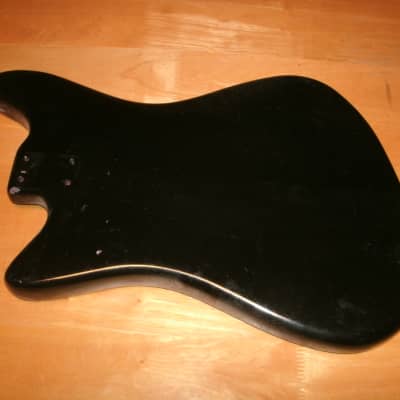 60's Vox V234 Hurricane V235 Spitfire REFINISHED black guitar body image 2