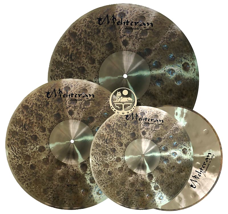 Mehteran Cymbals 14-16-20 Master Dark Cymbal Pack Box Set | Reverb