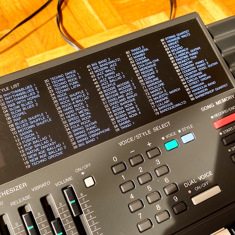 Yamaha PSS-380 PortaSound (Japan, 1989) – Vintage Super Cool Yamaha PSS-380 PortaSound (Japan, 1989) – Vintage Super Cool