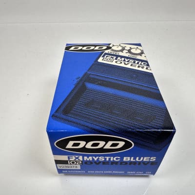 Reverb.com listing, price, conditions, and images for dod-fx102-mystic-blues-overdrive