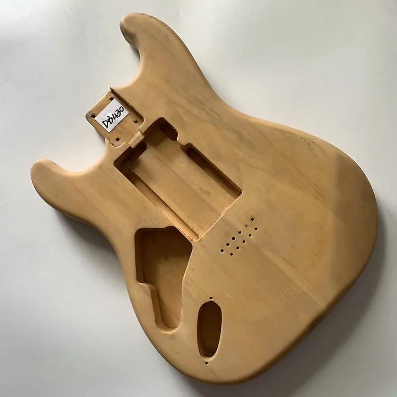 Basswood Left Handed Stratocaster Strat Style Guitar Body Reverb