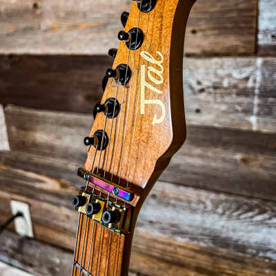 😈🟣JTal Guitars Super Saturday Super Strat Original Floyd Rose Danish Pete Purple James Tyler Shark Humbucker, JTS55000 pickups "Plum Paragon" # 1006 image 3