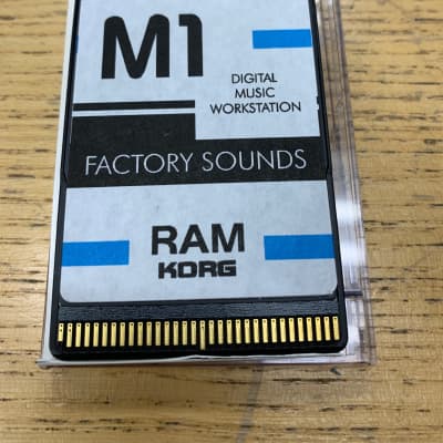 Korg M1 RAM Card Factory Sounds, Amazing condition and works | Reverb
