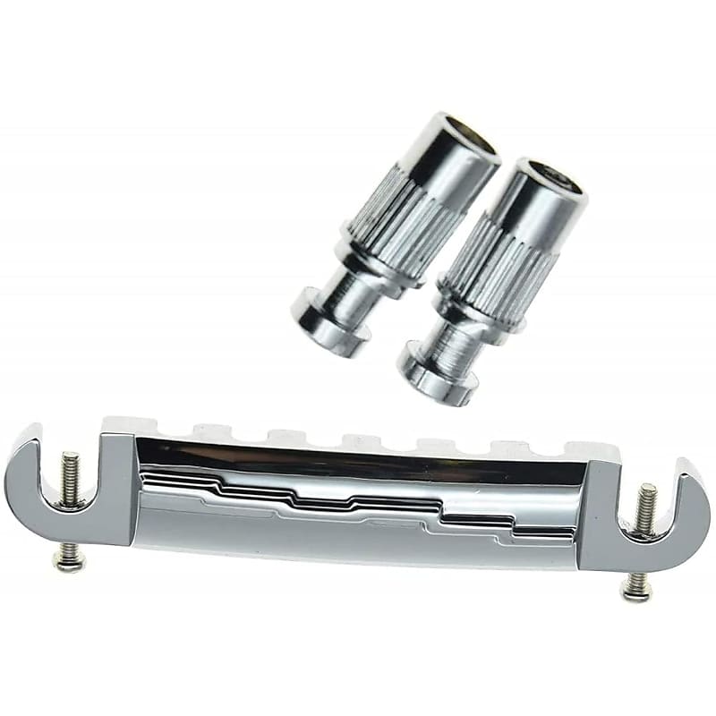 Wraparound Bridge Les Paul Junior Bridge Tailpiece - Zinc Alloy