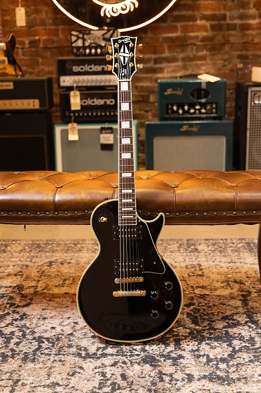 Orville by Gibson LPC Les Paul Custom with Rosewood Fretboard