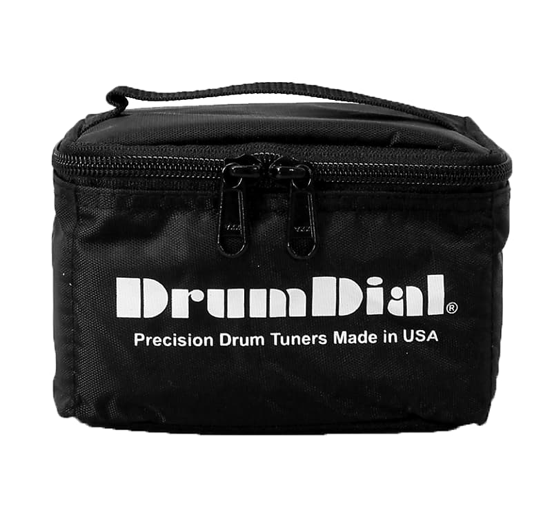 DrumDial Drum Tuner Nylon Carry Case w/ Foam Interior and Handle image 1