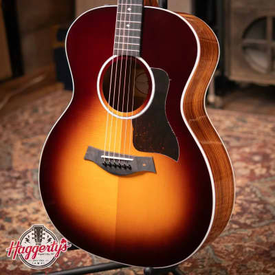 Taylor 214e-SB DLX Grand Auditorium Acoustic/Electric Guitar with Deluxe Hardshell Case - Floor Model Demo image 1