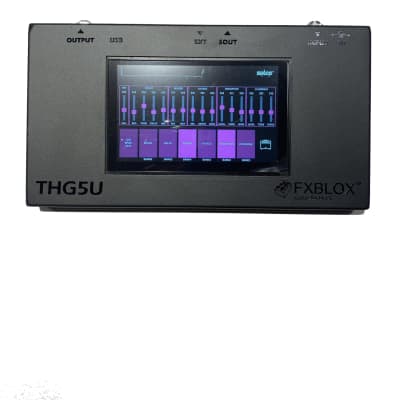 Yamaha FX500 with rack ears, Yamaha MFC06 MIDI foot switch