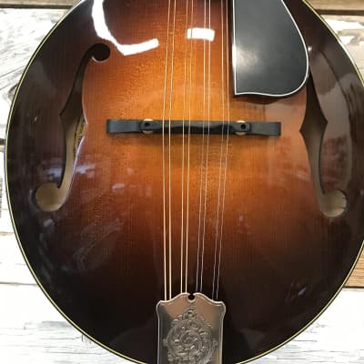 Ellis A-5 Reserve Mandolin with Engraved James Tailpiece w/deluxe branded hard case image 7