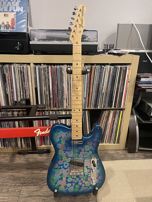 Fender Telecaster TL-52 Telecaster Japan Blue Flower CIJ | Reverb UK