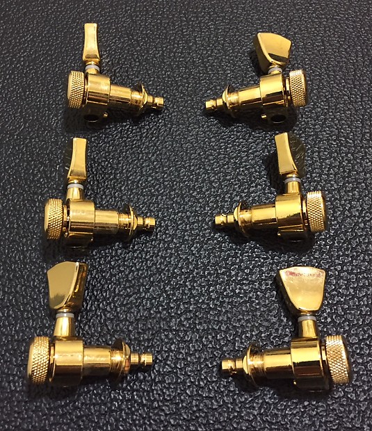 ESP LTD EC1000 Locking Guitar Tuners Gold 3x3 (Full Set) Reverb