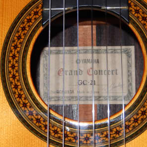 Absolutely Great - Yamaha GC21 - Japanese Made High Grade