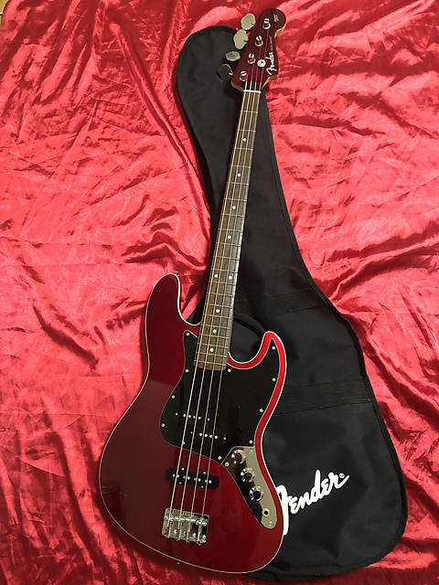 Fender Japan AJB OCR Aerodyne 2005 Electric Bass Guitar with Soft Case