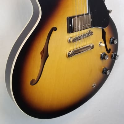 Gibson ES-335 Semi-Hollow Electric Guitar, Satin Vintage Burst, w/HSC 2024 image 9