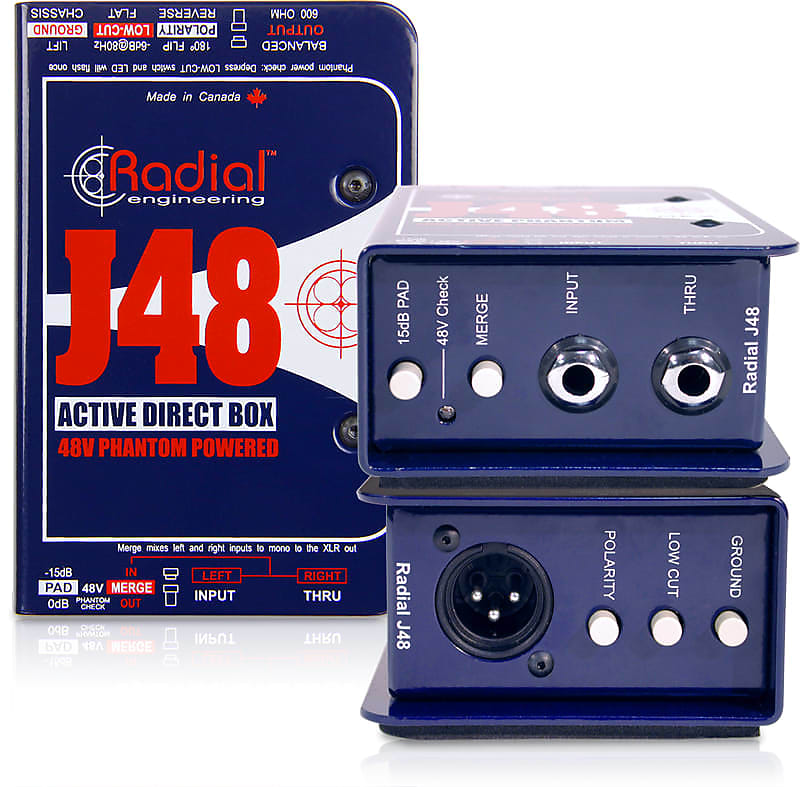 Radial J48 Active Direct Box | Reverb