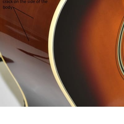 Ibanez PF15-vs PF Series Acoustic Guitar in Vintage Sunburst High Gloss Finish B-Stock 2098 image 9