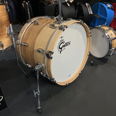 Limited Edition Gretsch Brooklyn Series 12/14/20" Drum Kit Set in Exotic Figured Ash w/ Matching 14" Snare Drum image 4