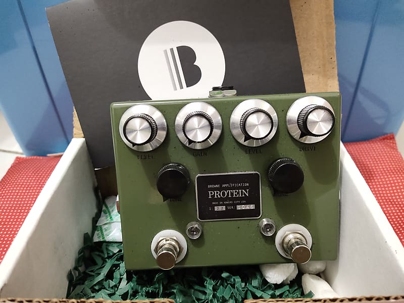 Browne Amplification Protein Dual Overdrive | Reverb Canada