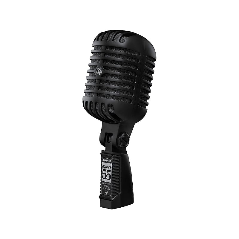 美中古 Shure Super 55-BLK Pitch Black Shure Super 55-BLK Limited Edition Pitch Black Dynamic Vocal