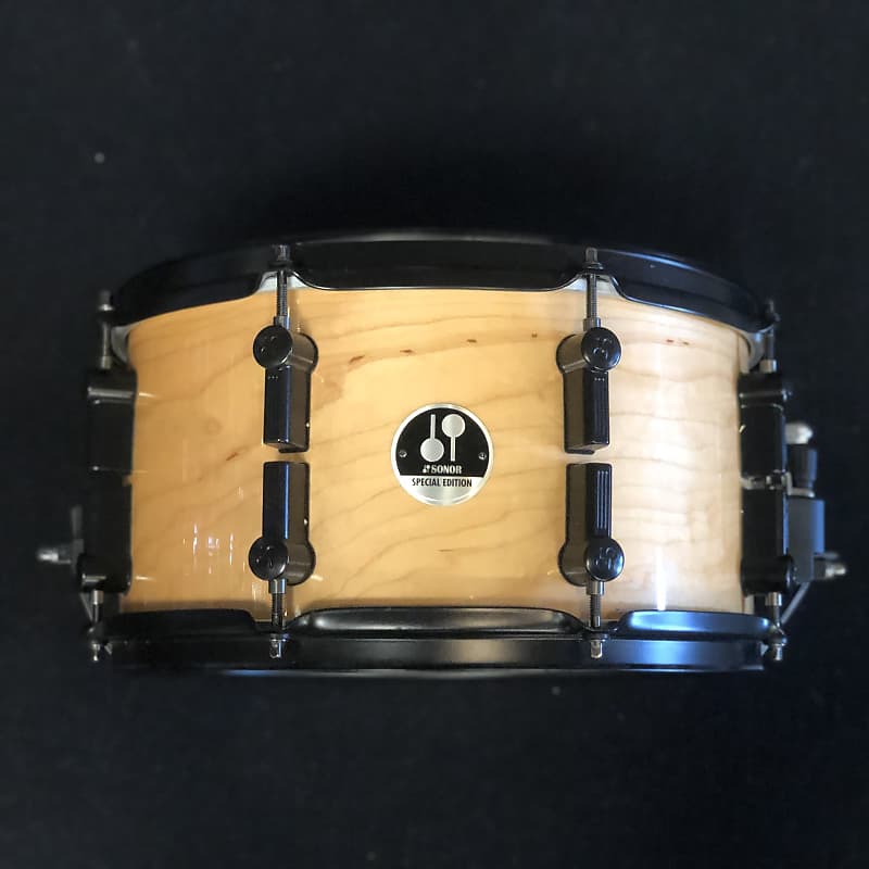 Sonor 7x13" Black Mamba Maple Snare Drum Bild 1