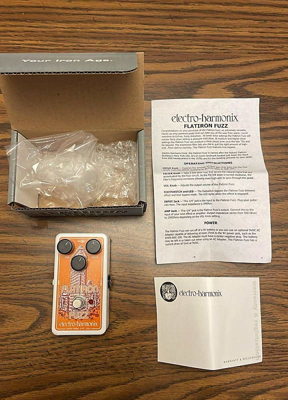 Electro-Harmonix Flatiron Fuzz