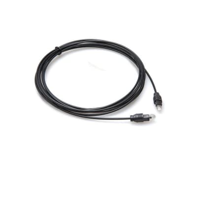 Hosa Fiber Optic Cable, Toslink to Same, 6 ft image 3