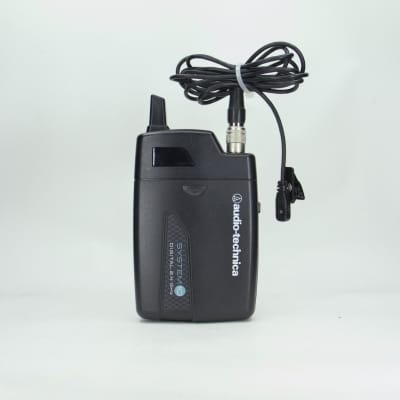 Used Audio-Technica System 10 ATW-1101 Wireless System Black w/UniPak Transmitter & Lav Mic image 2