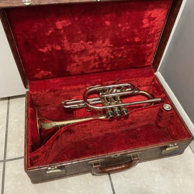 Holton c501 al hirt special cornet (trumpet) 1960s - brass image 1