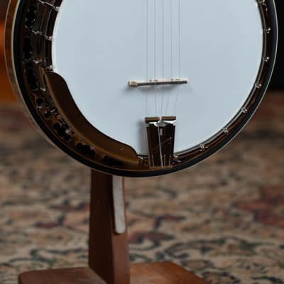 Deering Calico 5 String Curly Maple Resonator Banjo w/Spikes Installed #AX45 image 8