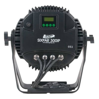 Elation Professional SixPar 300IP IP65 Rated 6-IN-1 RGBAW+UV LED Par image 2