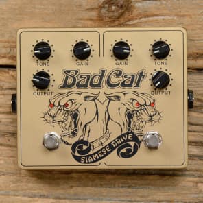 ギター badcat siames drive STOMP BOX STEALS: OVERDRIVE- BAD CAT Siamese Drive Dual