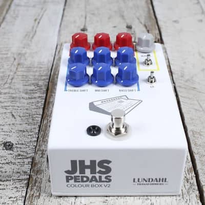 JHS Pedals Colour Box V2 Multi Instrument Preamp and Overdrive Effects Pedal image 9