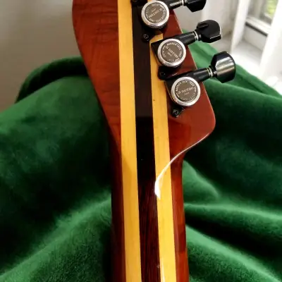 SJ Custom Guitars  Telecaster quilted mango top, one piece mahogany back, gotoh tuners, quantum pickups image 14