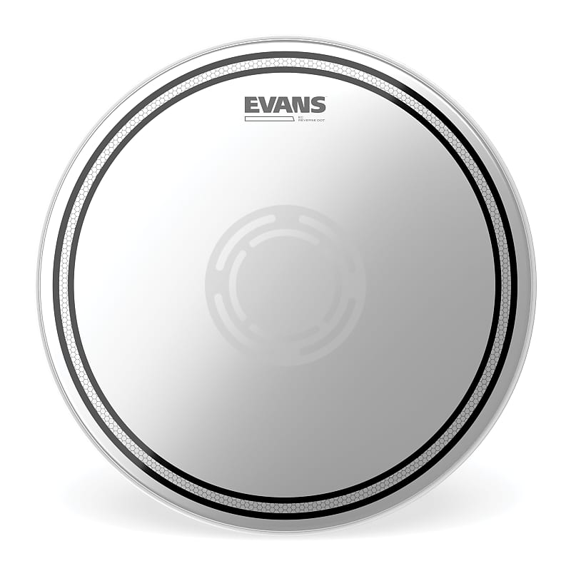Evans EC Reverse Dot Snare Drum Head, 12 Inch image 1