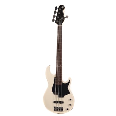 Yamaha BB235 5-String Bass Vintage White image 2