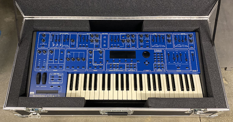 Oberheim OB-12 49-Key 12-Voice Synthesizer 2000 - Blue image 1