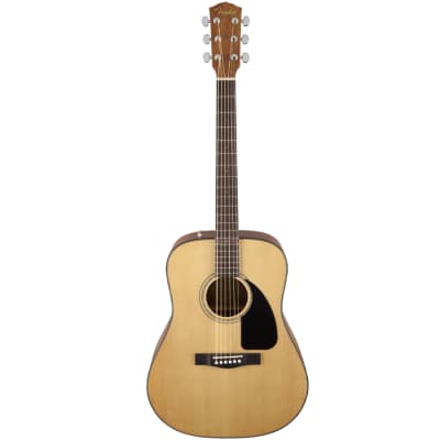 Fender CD-60 Dreadnought Acoustic Guitar with Case - Natural image 1