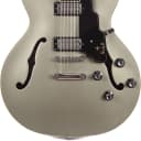 Guild Guitars Starfire IV ST 12-String Semi-Hollow Body Electric Guitar, in Shoreline Mist, Double-Cut w/stop tail, Newark St. Collection, with Hardshell Case