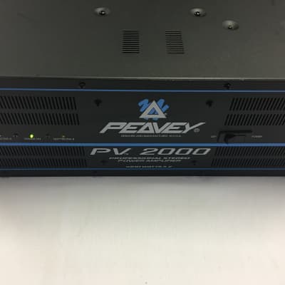 Peavey PV2000 Professional Stereo Power Amplifier - 2000 Watts