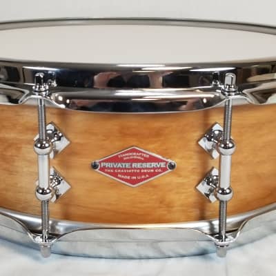 Craviotto Private Reserve Timeless Timber Birch 4.5"X14" Snare Drum, #2 of 2, SS Hoop, w/Gig Bag image 1