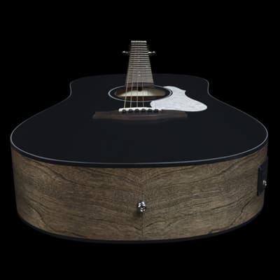 Mint Seagull 048595 S6 Classic Black Acoustic Electric Guitar, Solid Cedar Top image 2