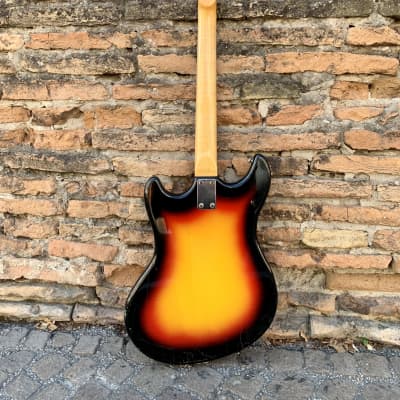 Harmond DeLuxe Bartolini 60’s Sunburst Vintage Guitar Made in Italy image 11