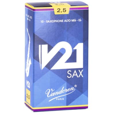 Vandoren Alto Sax V21 Reeds 2 1/2 image 1
