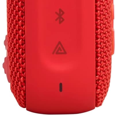 JBL Go 4 - Ultra-Portable, Waterproof and Dustproof Bluetooth Speaker, Big Pro Sound with Punchy bass, 7-Hour Built-in Battery, Made in Part with Recycled Materials (Red) image 4